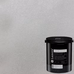 Краска декоративная Lanors Snow Silver цвет SNS_066 3 кг