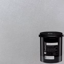 Краска декоративная Lanors Snow Silver цвет SNS_077 3 кг