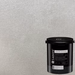 Краска декоративная Lanors Snow Silver цвет SNS_087 3 кг