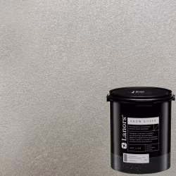 Краска декоративная Lanors Snow Silver цвет SNS_088 3 кг