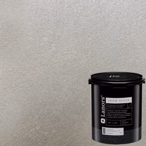 Краска декоративная Lanors Snow Silver цвет SNS_088 3 кг