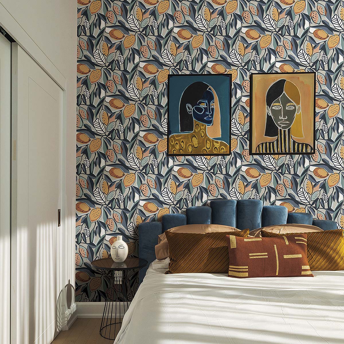 Обои Aura Happy FD26421 10,05×0,52 фото в интерьере