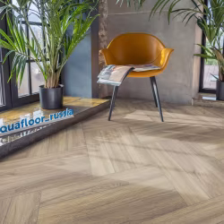 Кварцвиниловая плитка Aquafloor клеевая Parquet Glue AF2503PG венгерская елка 610×122×2,5