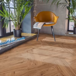 Кварцвиниловая плитка Aquafloor клеевая Parquet Glue AF2507PG венгерская елка 610×122×2,5
