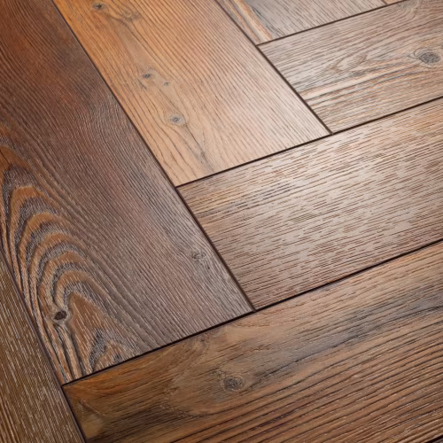 Кварцвиниловая плитка Aquafloor клеевая Parquet Glue AF2510PG венгерская елка 610×122×2,5