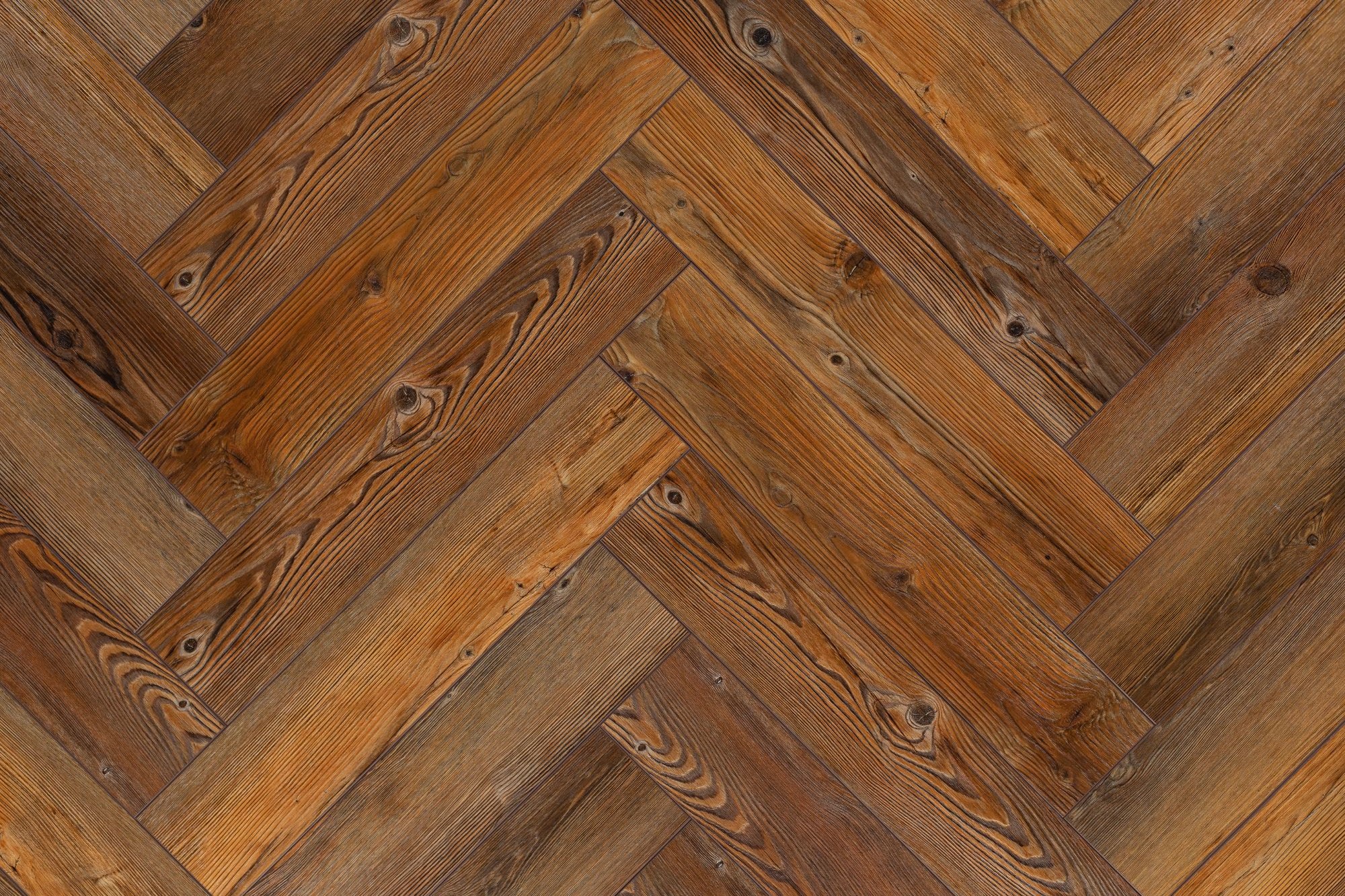 Кварцвиниловая плитка Aquafloor клеевая Parquet Glue AF2510PG венгерская елка 610×122×2,5