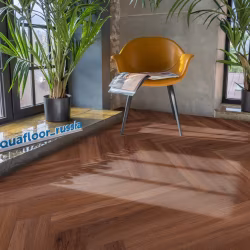 Кварцвиниловая плитка Aquafloor клеевая Parquet Glue AF2518PG венгерская елка 610×122×2,5