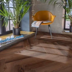 Кварцвиниловая плитка Aquafloor клеевая Parquet Glue AF2520PG венгерская елка 610×122×2,5