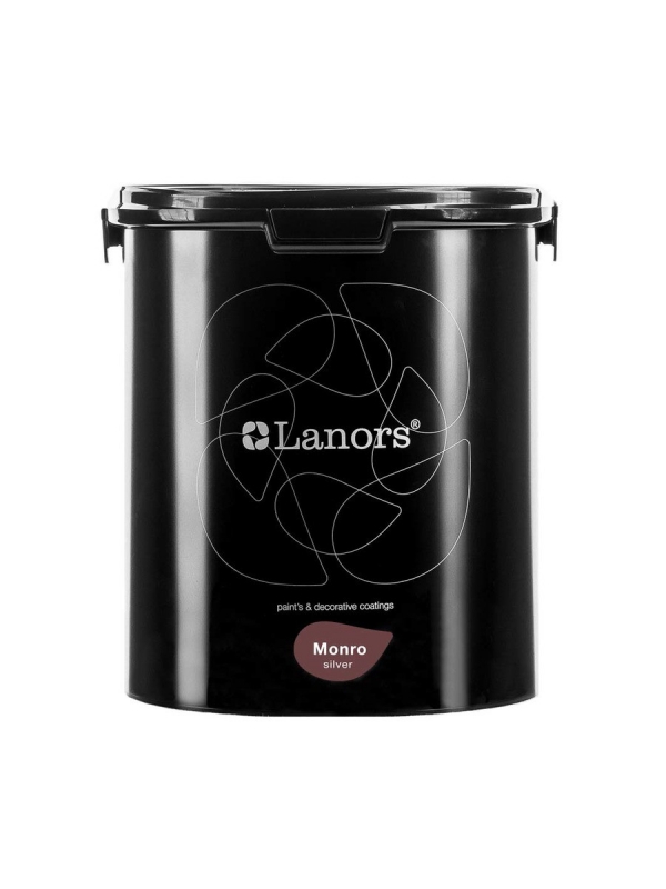Краска декоративная Lanors Monro Silver MS_057 3 кг