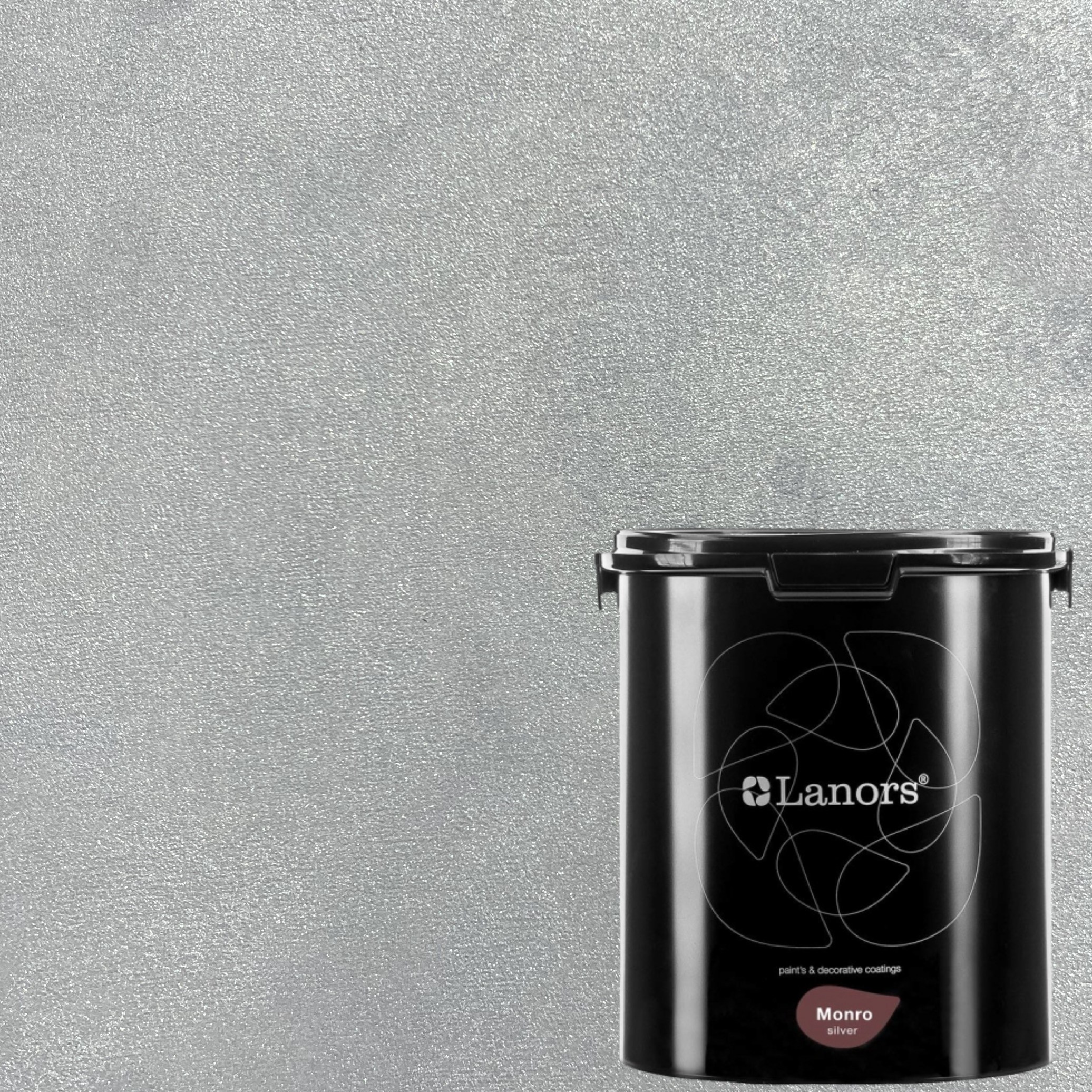 Краска декоративная Lanors Monro Silver MS_057 3 кг