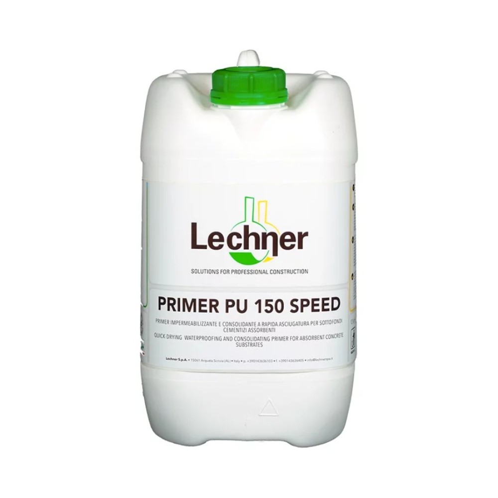 Грунтовка по стяжке Lechner Primer PU 150 Speed полиуретановая 5 кг