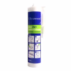 Клей монтажный 2 в 1 Ultrawood 260 мл