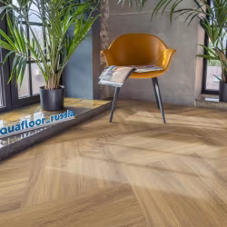 Кварцвиниловый SPC ламинат Aquafloor Space Parquet Light AF4515PQL венгерская елка 610×122×4,5