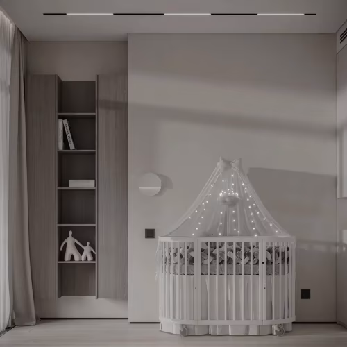 Плинтус алюминиевый теневой Laconistiq Regular Черный 31-11-300 3000×45×15