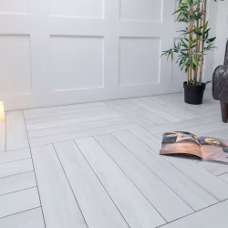 Кварцвиниловый SPC ламинат Aquafloor Parquet Plus AF6016PQ венгерская елка 720×120×7