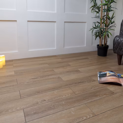 Кварцвиниловый SPC ламинат Aquafloor Parquet Plus AF6019PQ венгерская елка 720×120×7
