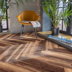 Кварцвиниловый SPC ламинат Aquafloor Parquet Plus AF6021PQN+ венгерская елка 720×120×7