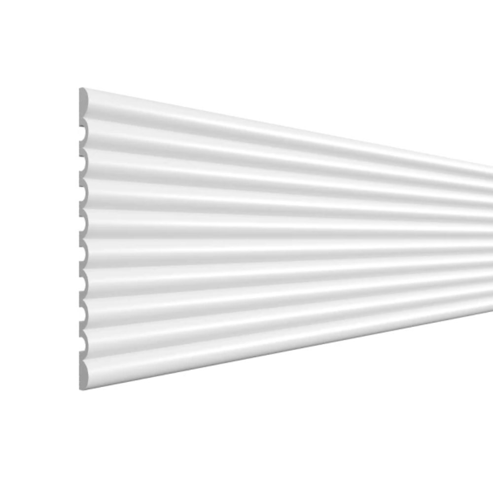 Стеновая панель из полистирола под покраску Decor-Dizayn Грани DD910 2000×240×13