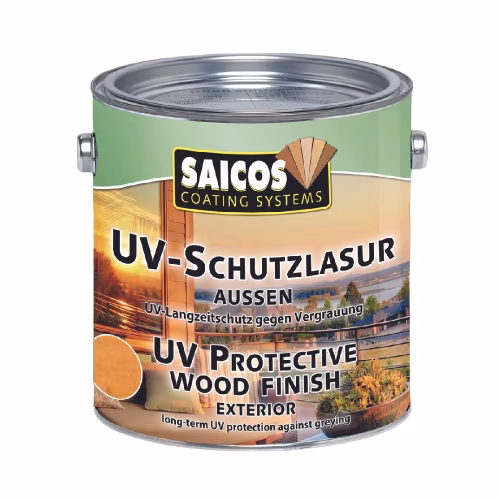 Лазурь для дерева Saicos UV-Schutzlasur Aussen цвет 1111 Сосна 0,125 л