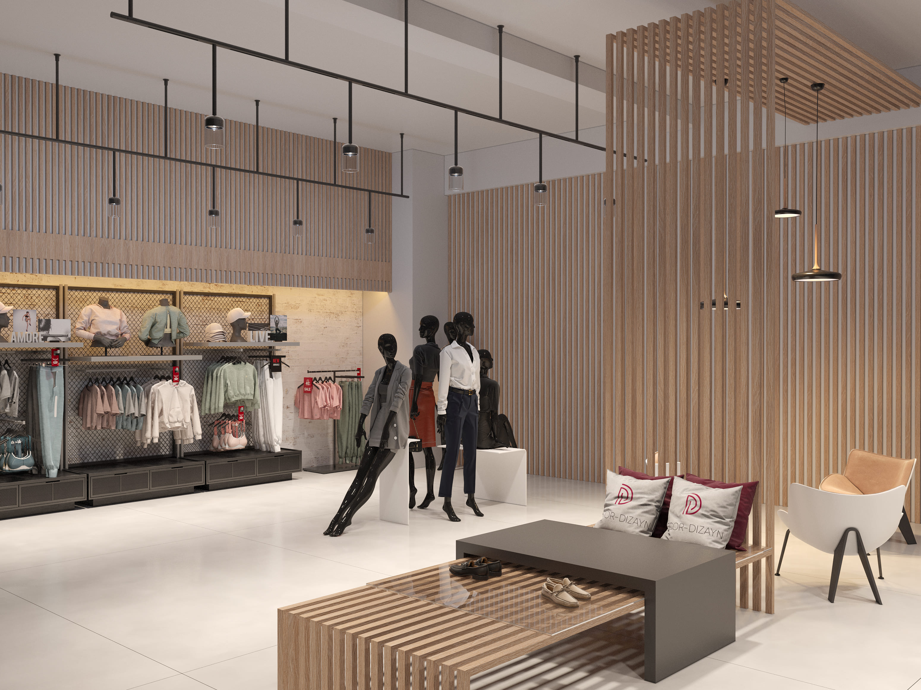 Рейка декоративная Decor-Dizayn 611-90SH 3000×30×20 фото в интерьере