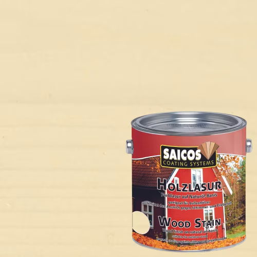 Лазурь для дерева Saicos Holzlasur цвет 0010 Ель 0,125 л