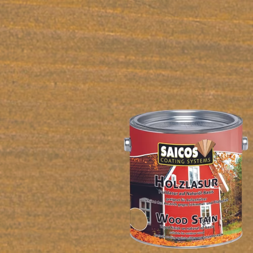 Лазурь для дерева Saicos Holzlasur цвет 0018 Песок 0,125 л