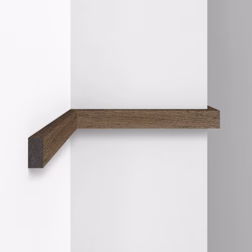 Рейка декоративная Decomaster Eco Line D047-88 Дуб натуральный 2900×20×10