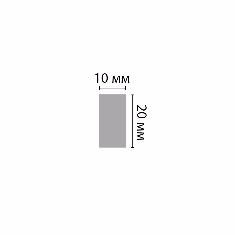 Рейка декоративная Decomaster Eco Line D047-1619 2900×20×10