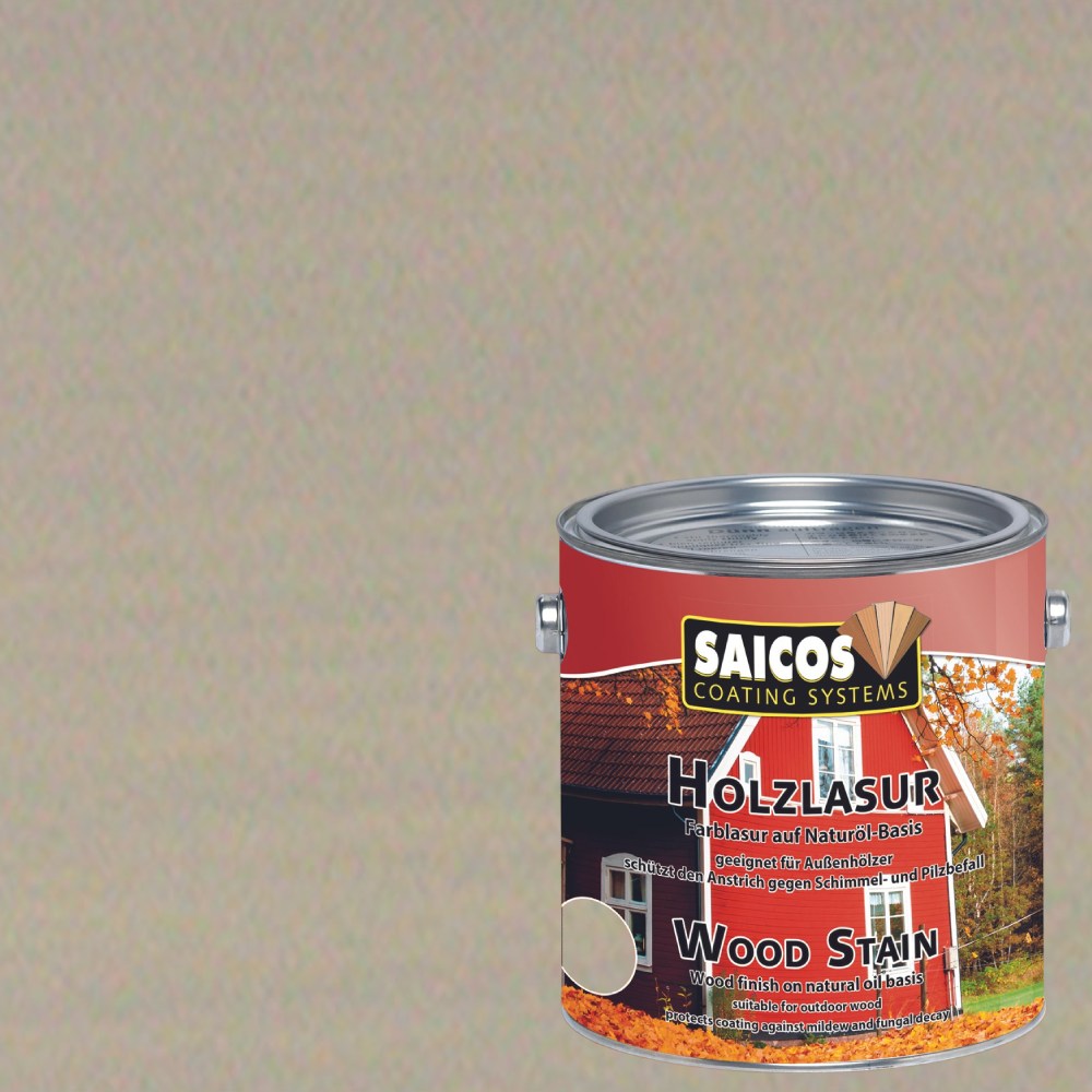Лазурь для дерева Saicos Holzlasur цвет 0070 Перламутр 0,125 л Лазурь для дерева Saicos Holzlasur цвет 0070 Перламутр 0,125 л