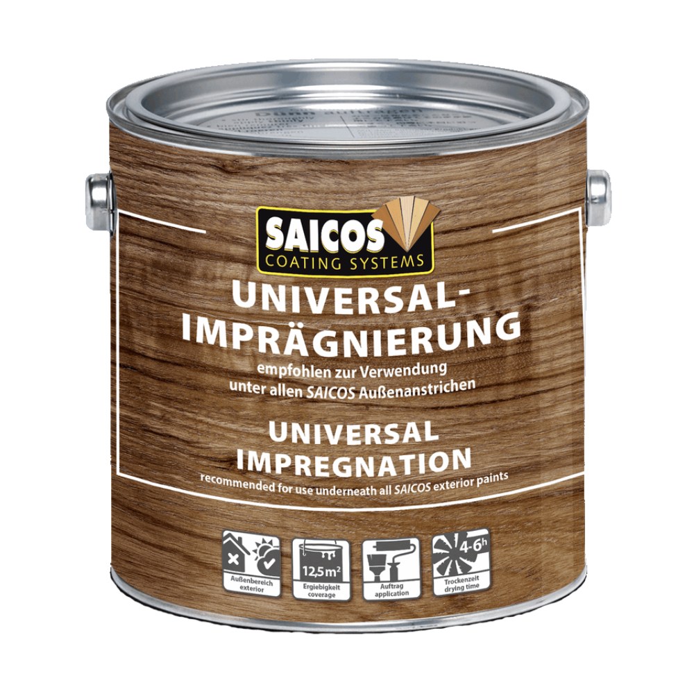 Антисептик для дерева Saicos Universal-Impragnierung 9004 0,75 л