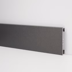 Плинтус алюминиевый Modern Decor C-40 черный матовый 2950×40×10