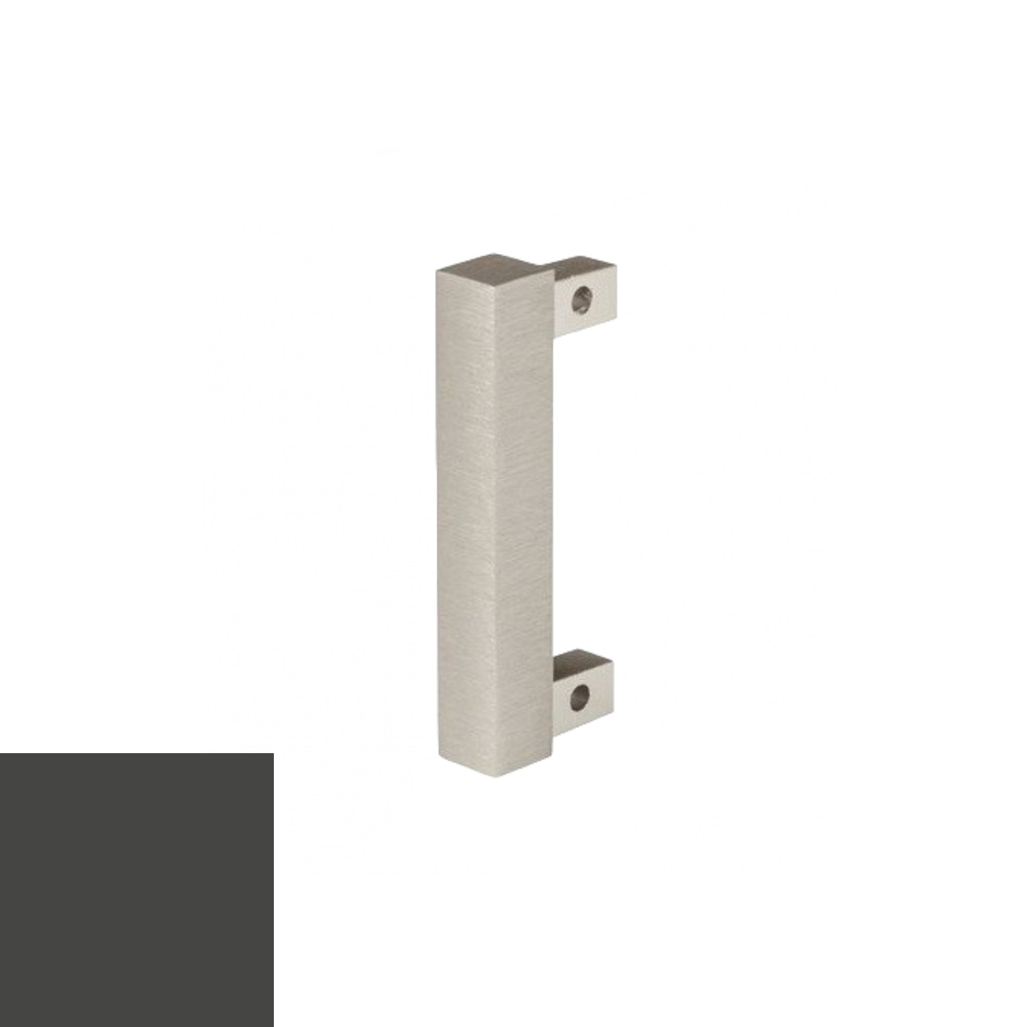 Соединитель алюминиевый универсальный для плинтуса Modern Decor черный матовый 40 мм