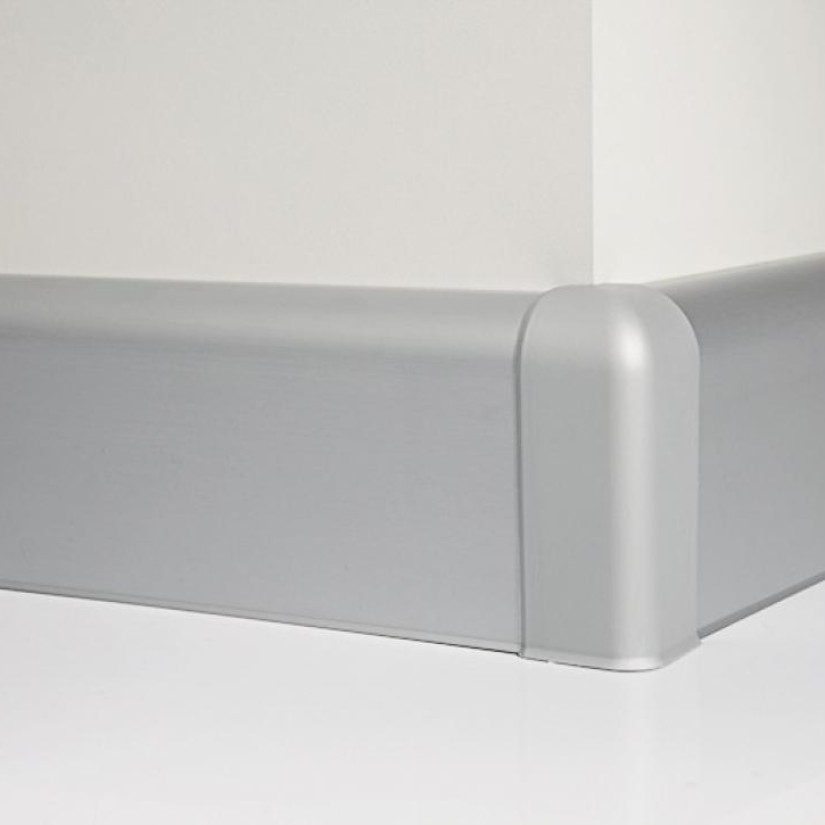 Угол внешний для плинтуса Profilpas 97/8E серебро матовый 78210