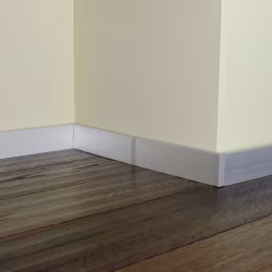 Плинтус алюминиевый Modern Decor C-60 серебро матовое 2950×60×10