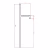 Плинтус алюминиевый теневой Modern Decor серебро матовое 2000×40×15