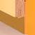 Плинтус алюминиевый теневой Modern Decor золото 2000×20×12,5
