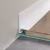 Микроплинтус алюминиевый Laconistiq MICRO L Белый RAL 9016 17-22-245 матовый 2450×25,8×16,2
