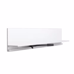 Микроплинтус алюминиевый Laconistiq MICRO L Белый муар RAL 9016 17-32-245 2450×25,8×16,2