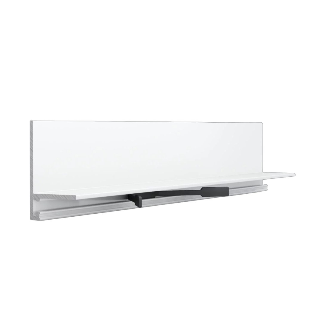 Микроплинтус алюминиевый Laconistiq MICRO L Белый муар RAL 9016 17-32-245 2450×25,8×16,2