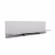 Микроплинтус алюминиевый Laconistiq MICRO L 17-100-245 без покрытия 2450×25,8×16,2
