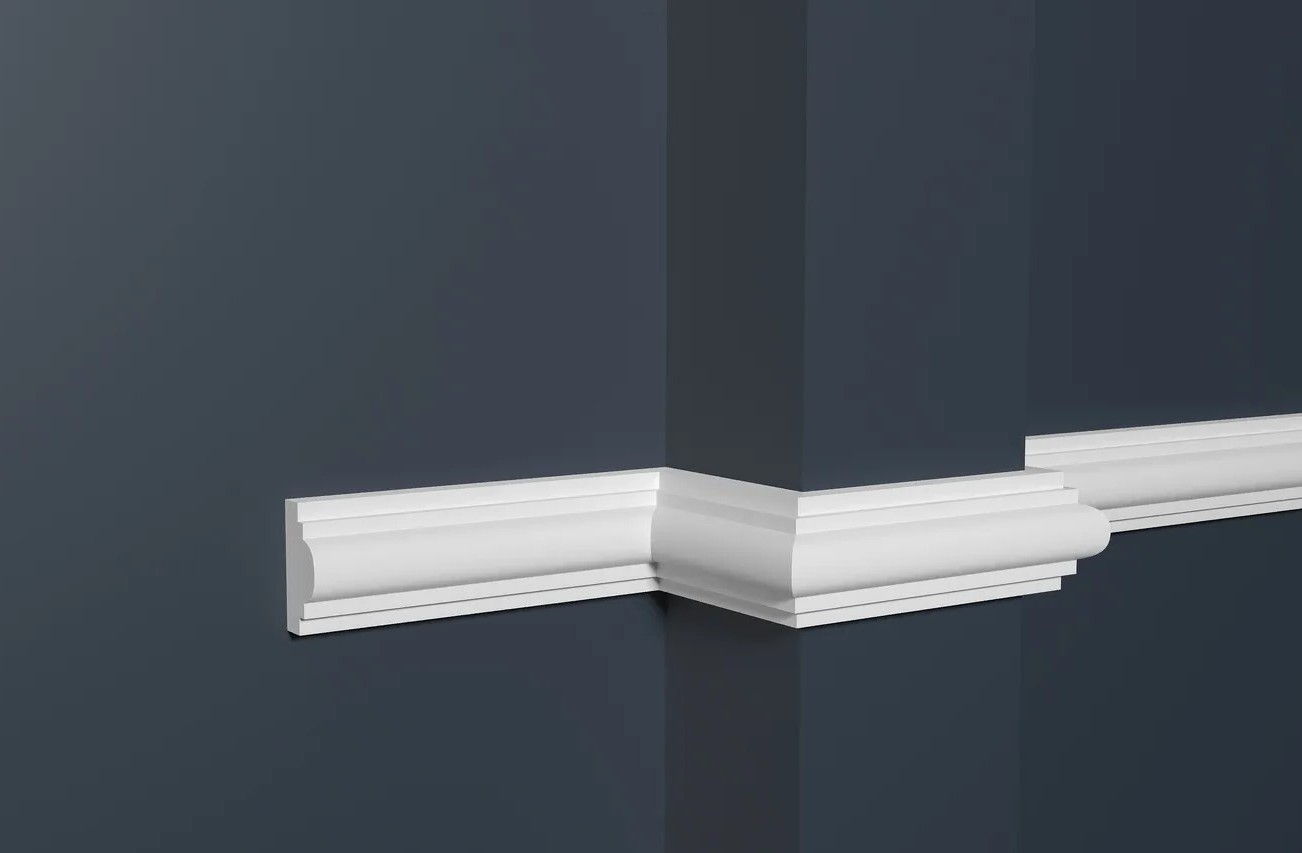 Молдинг из полистирола под покраску Decor-Dizayn DD35 2000×25×12