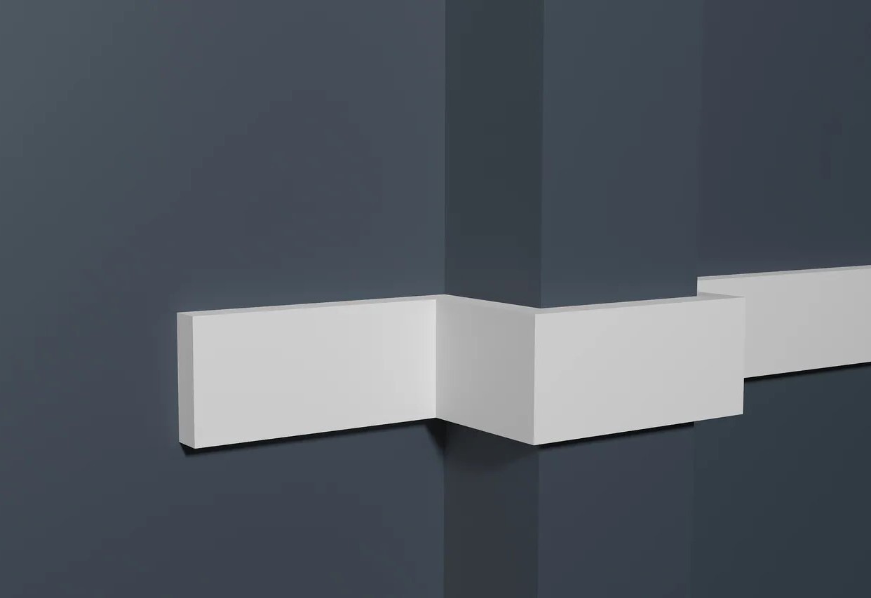 Молдинг из полистирола под покраску Decor-Dizayn Грани DD620 2000×40×10