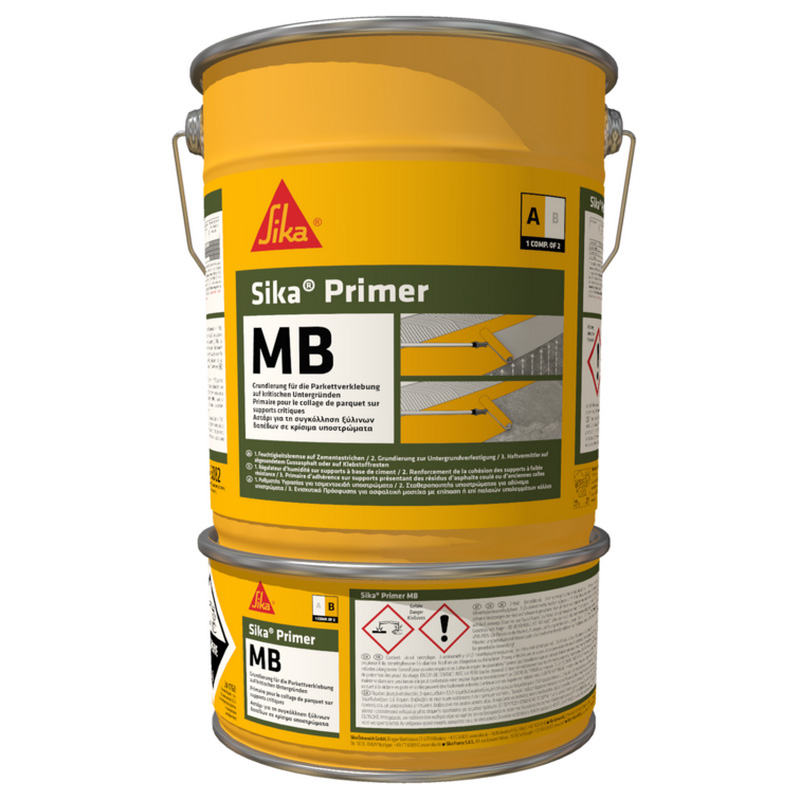 Грунтовка по стяжке Sika Primer-150 MB 2K эпоксидная 5 кг