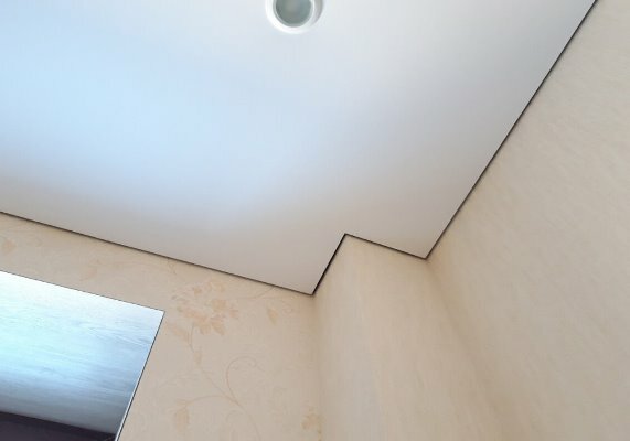 Профиль теневой алюминиевый Modern Decor анодированный серебро 2000×38,8×48,7 фото в интерьере Профиль теневой алюминиевый Modern Decor анодированный серебро 2000×38,8×48,7 фото в интерьере