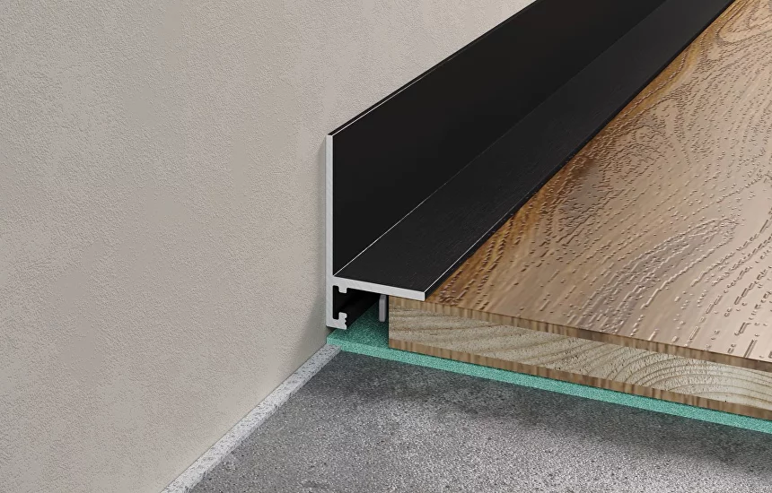 Микроплинтус алюминиевый Laconistiq MICRO L Max Черный RAL 9005 18-11-245 2450×35,8×16,2 Микроплинтус алюминиевый Laconistiq MICRO L Max Черный RAL 9005 18-11-245 2450×35,8×16,2