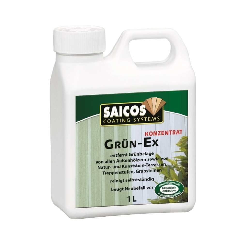 Концентрат для удаления зеленого налета Saicos Grun-Ex Konzentrat 8120 1 л