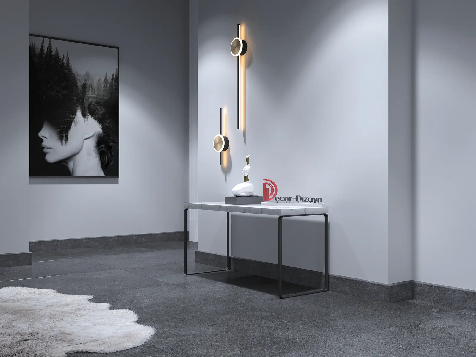 Плинтус  Decor-Dizayn 706-94   2400×80×13 фото в интерьере