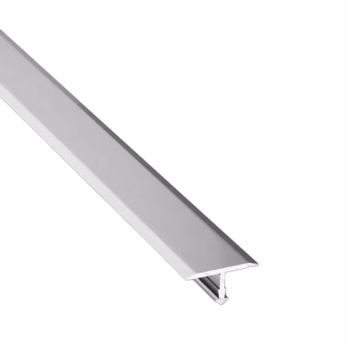 Порожек алюминиевый Modern Decor Т-образный серебро матовое 3000×14×9,1
