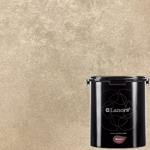 Краска декоративная Lanors Monro Silver цвет MS_006 3 кг