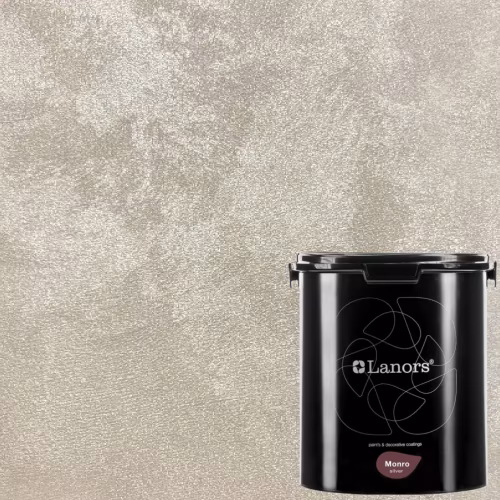 Краска декоративная Lanors Monro Silver цвет MS_007 3 кг